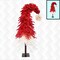 Premium Two Tone Red and White Christmas Tree 9ft with 1992 Lifelike Tips and Metal Stand